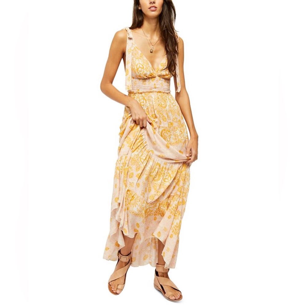 Free People Let’s Smock About It Maxi